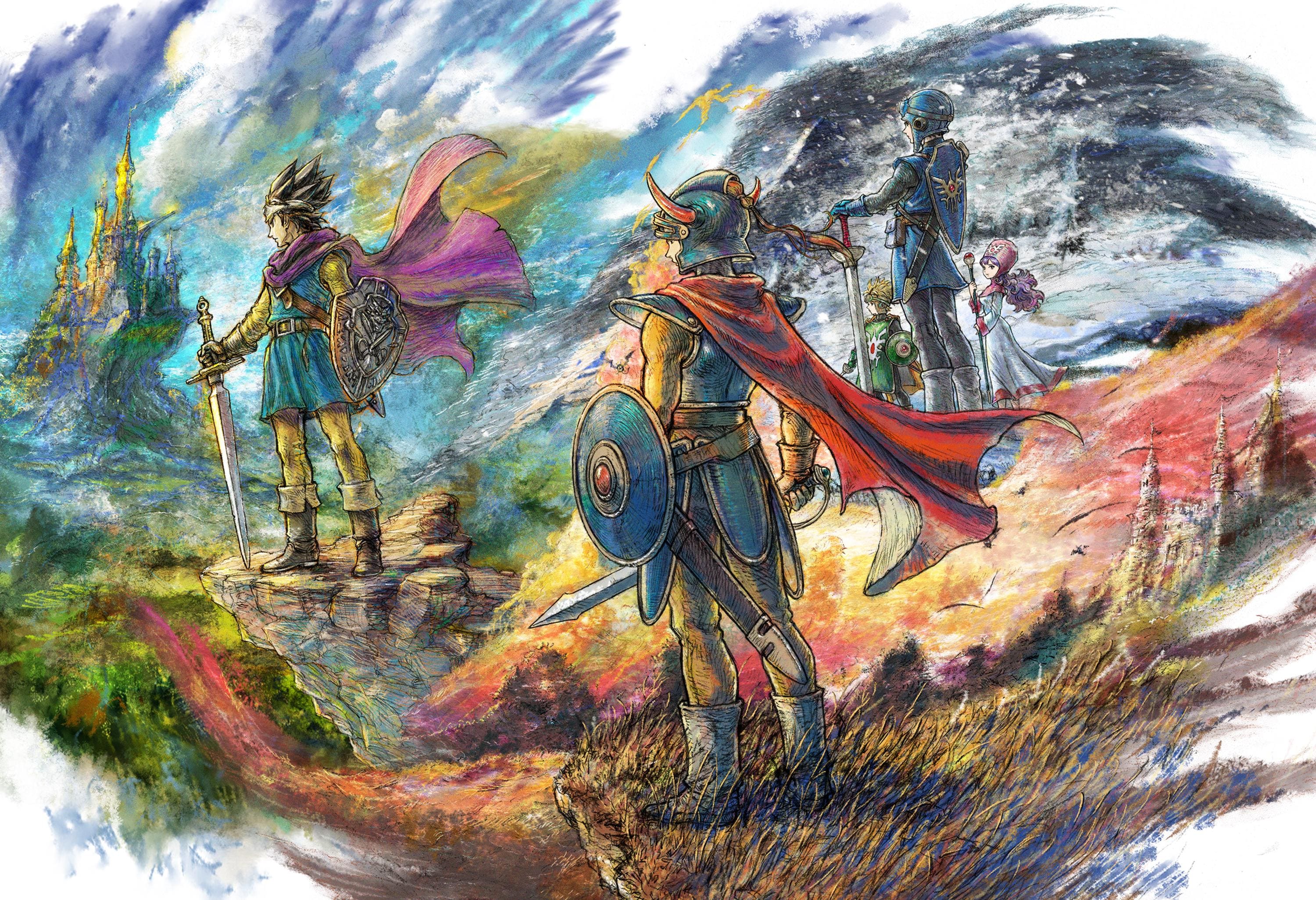Dragon Quest I - II - III - Poster 13x19 - Etsy