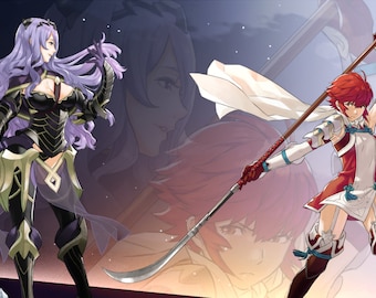 ファイアーエムブレムif: カミラとヒノカ - ポスター 13x19