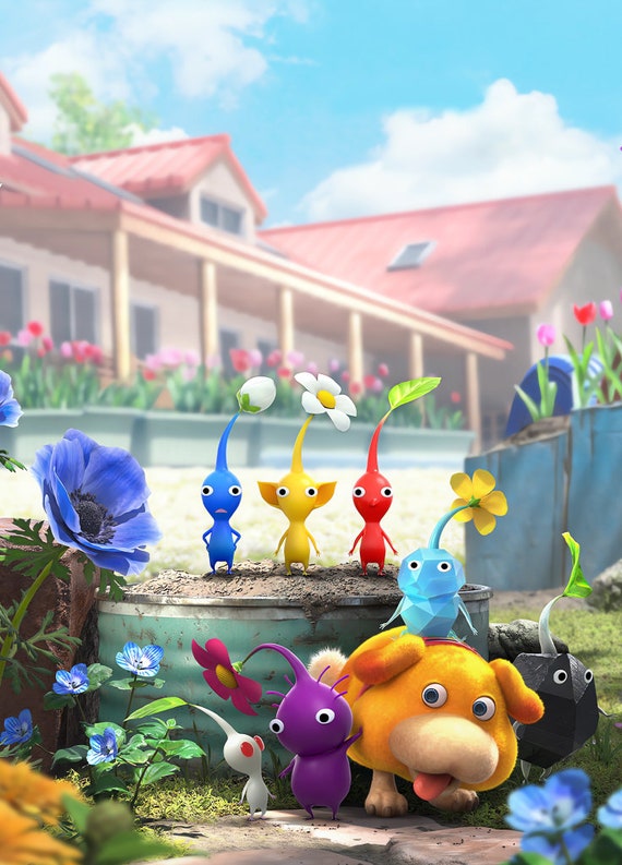 Pikmin 4 - Poster 13x19 - Etsy