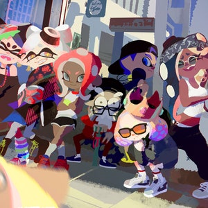 Splatoon Squids and Kids - Poster 13x19