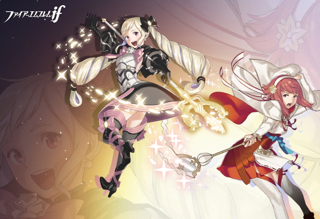ファイアーエムブレムif: エリーゼとサクラ - ポスター 13x19 ファイアーエムブレムif: エリーゼとサクラ - ポスター 13x19