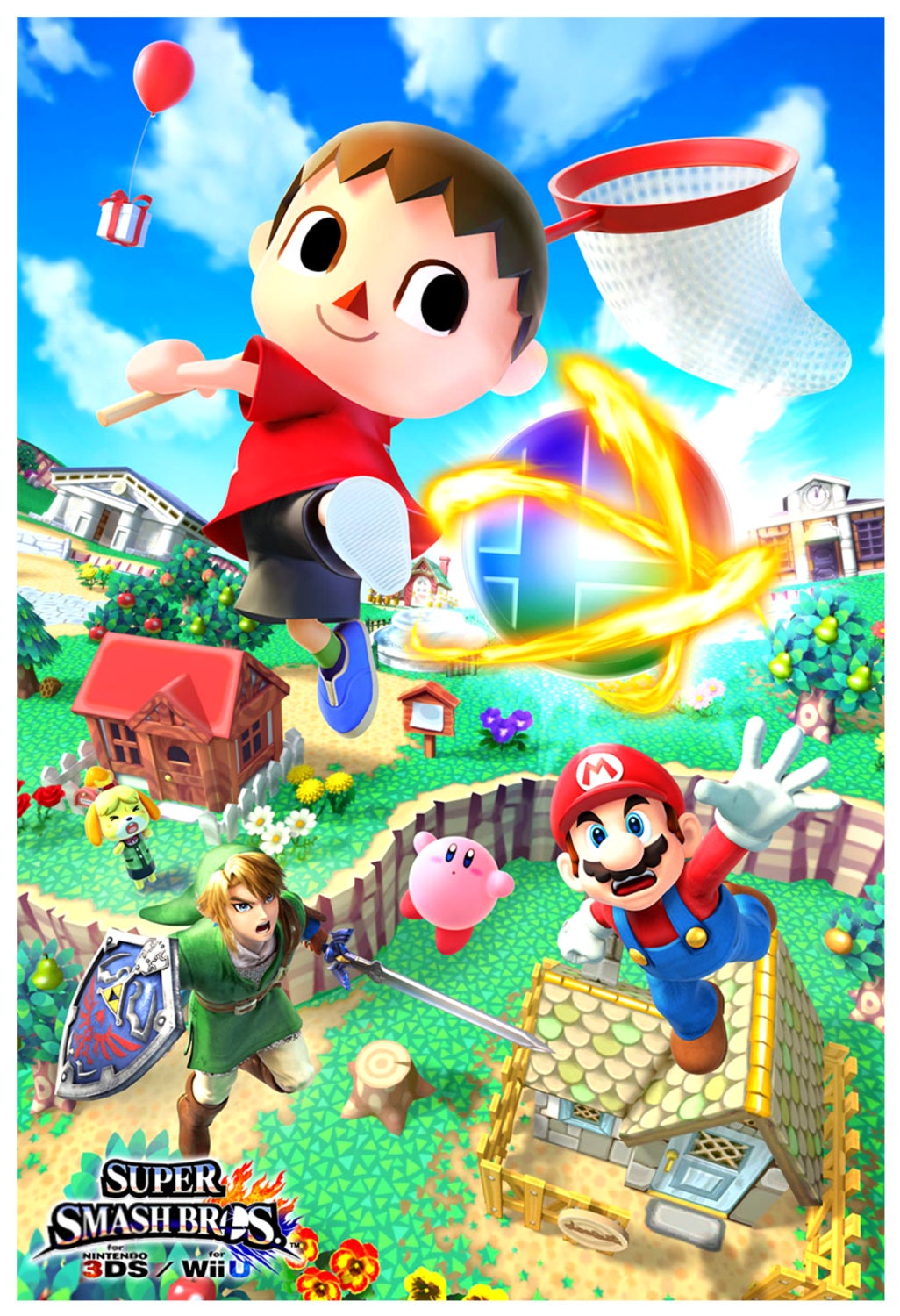 Super Smash Bros. Villager Poster 13x19 Etsy