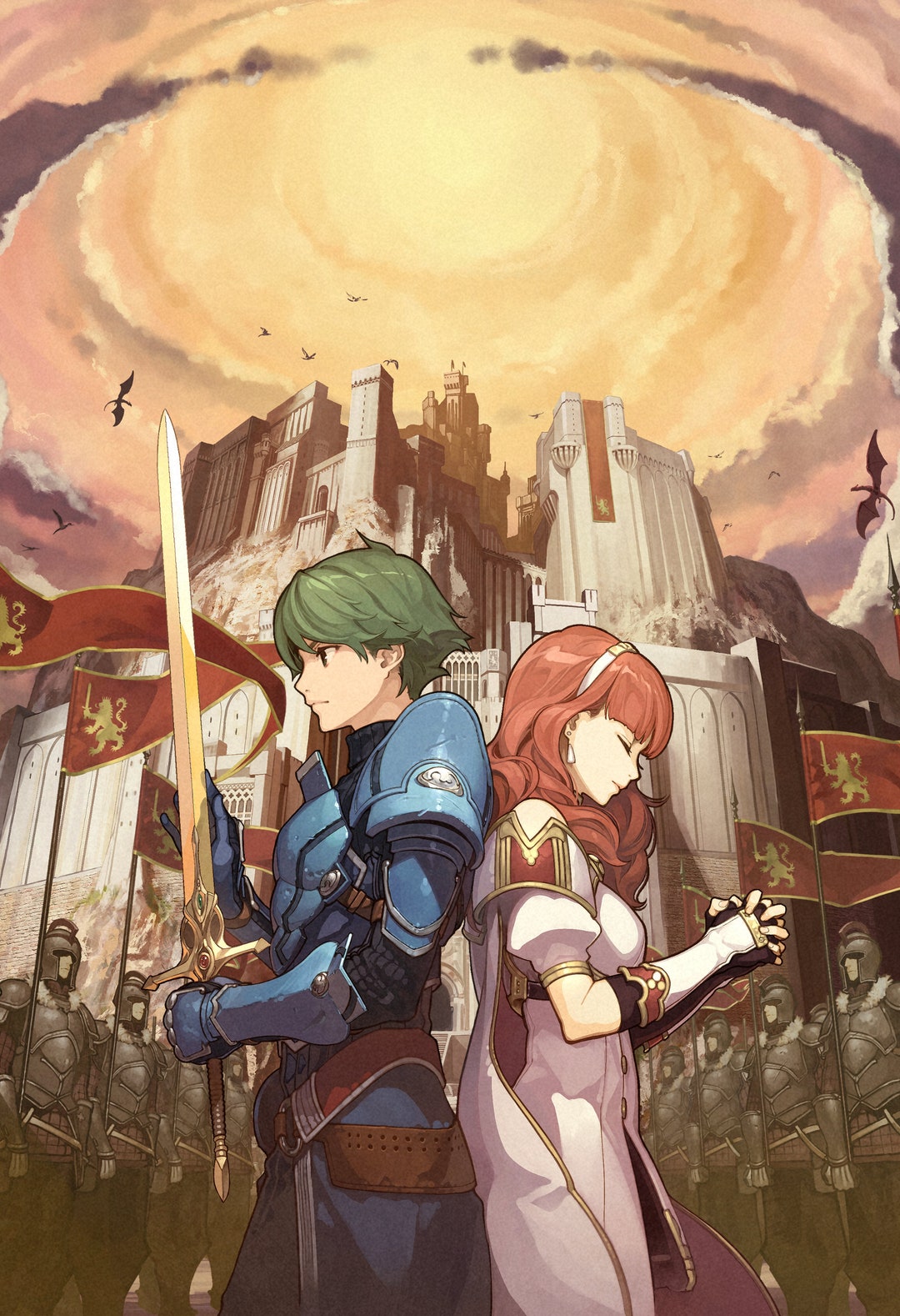 ファイアーエムブレム エコーズ 蒼炎の軌跡 - ポスター 13x19 - Etsy 日本