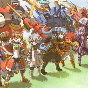Solatorobo: Red the Hunter - Poster 13x19
