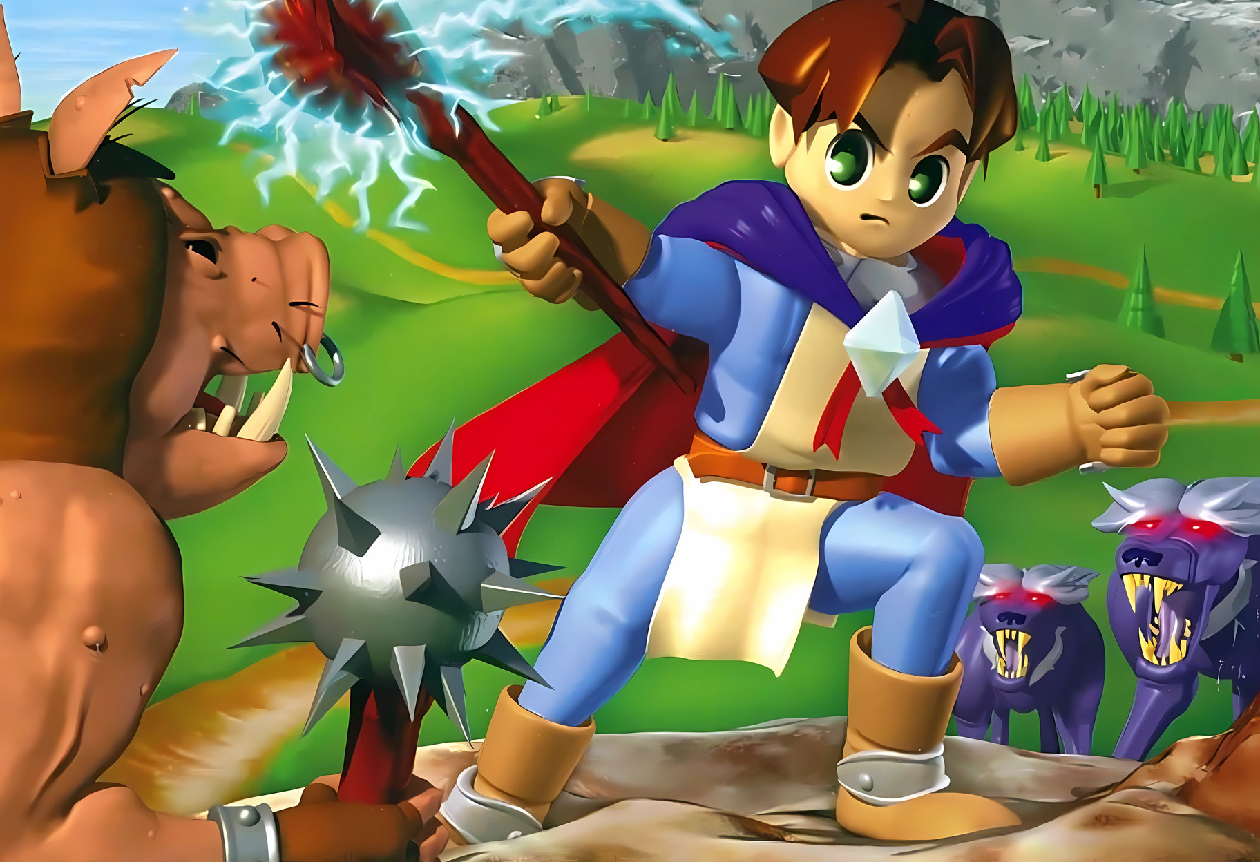 Quest 64 - Nintendo Box Art - Poster 13x19 - Etsy