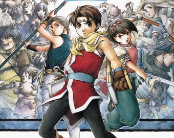 幻想水滸伝II - ポスター 13x19 - Etsy 日本