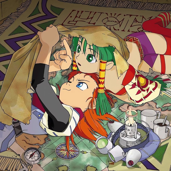 Grandia - Justin and Feena JRPG - Poster 13x19