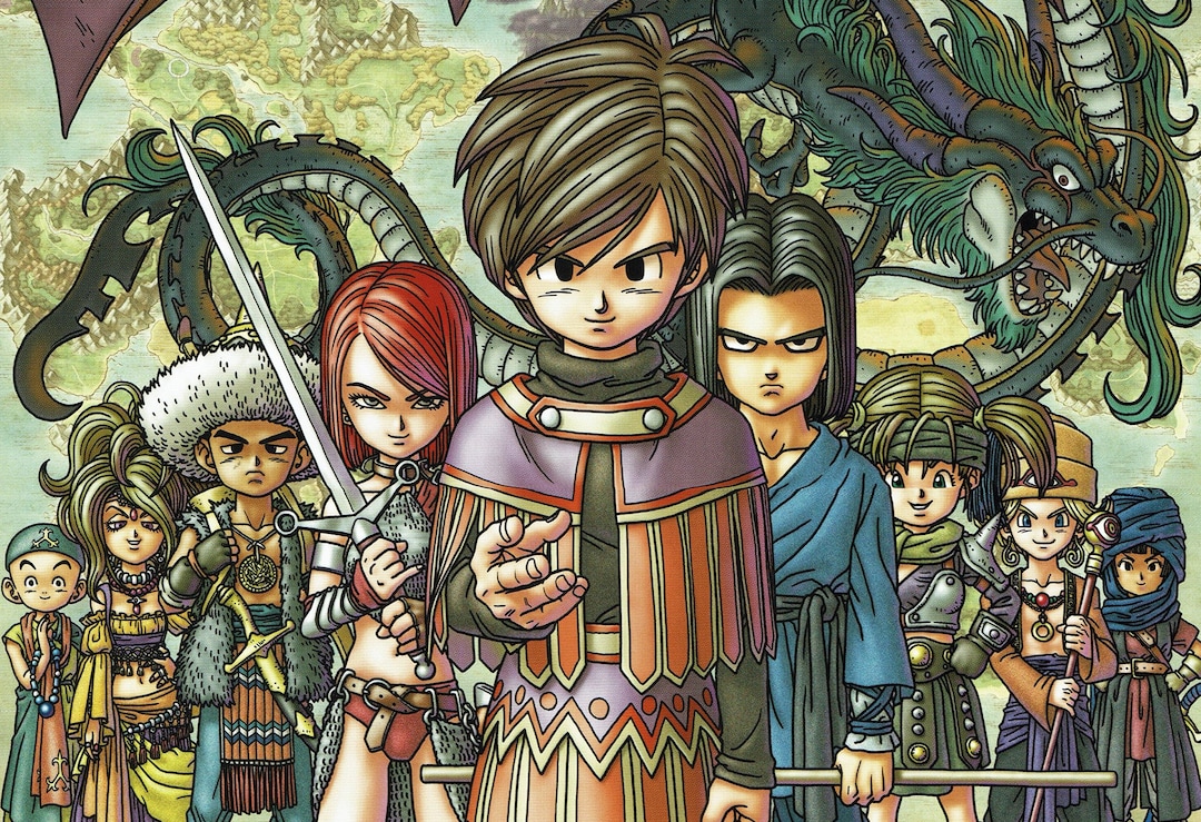 Dragon Quest V Poster 13x19 