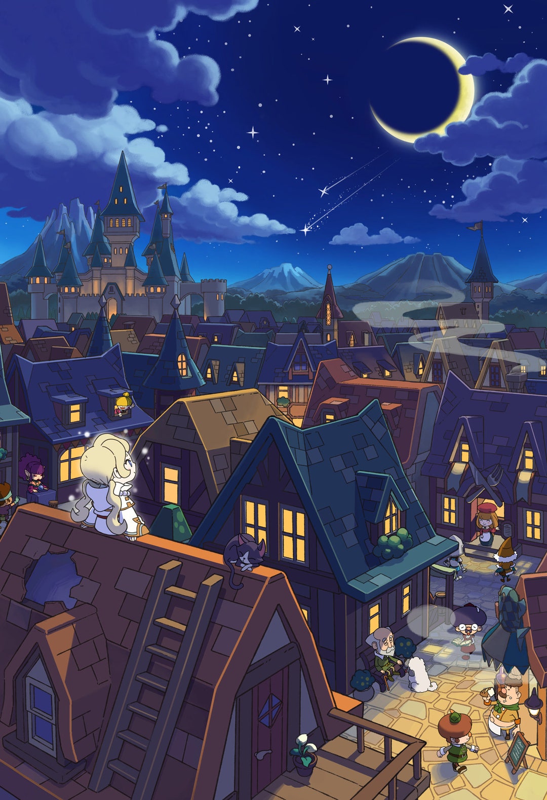 ファンタジーライフポスター ファンタジーライフ - ポスター 13x19 - Etsy 日本