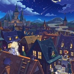 Fantasieleven - poster 13 x 19 inch