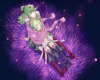 Fire Emblem Awakening Tiki and Nowi - Poster 13x19