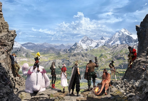 Final Fantasy VII Rebirth - Poster 13x19 - Etsy