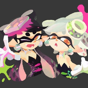 Splatoon Squid Sisters - Poster 13x19