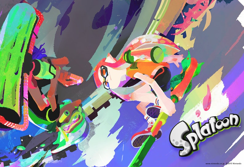 Splatoon Lsttsrs Splatoon Summer - Etsy