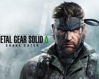 ザ・ボス＆ビッグボス MGS3 スネークイーター プレミアムポスター