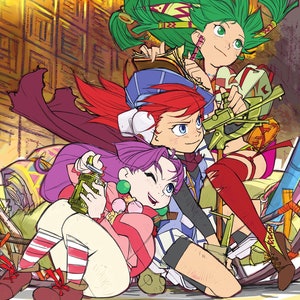 Grandia Justin, Feena, and Sue - JRPG - Poster 13x19