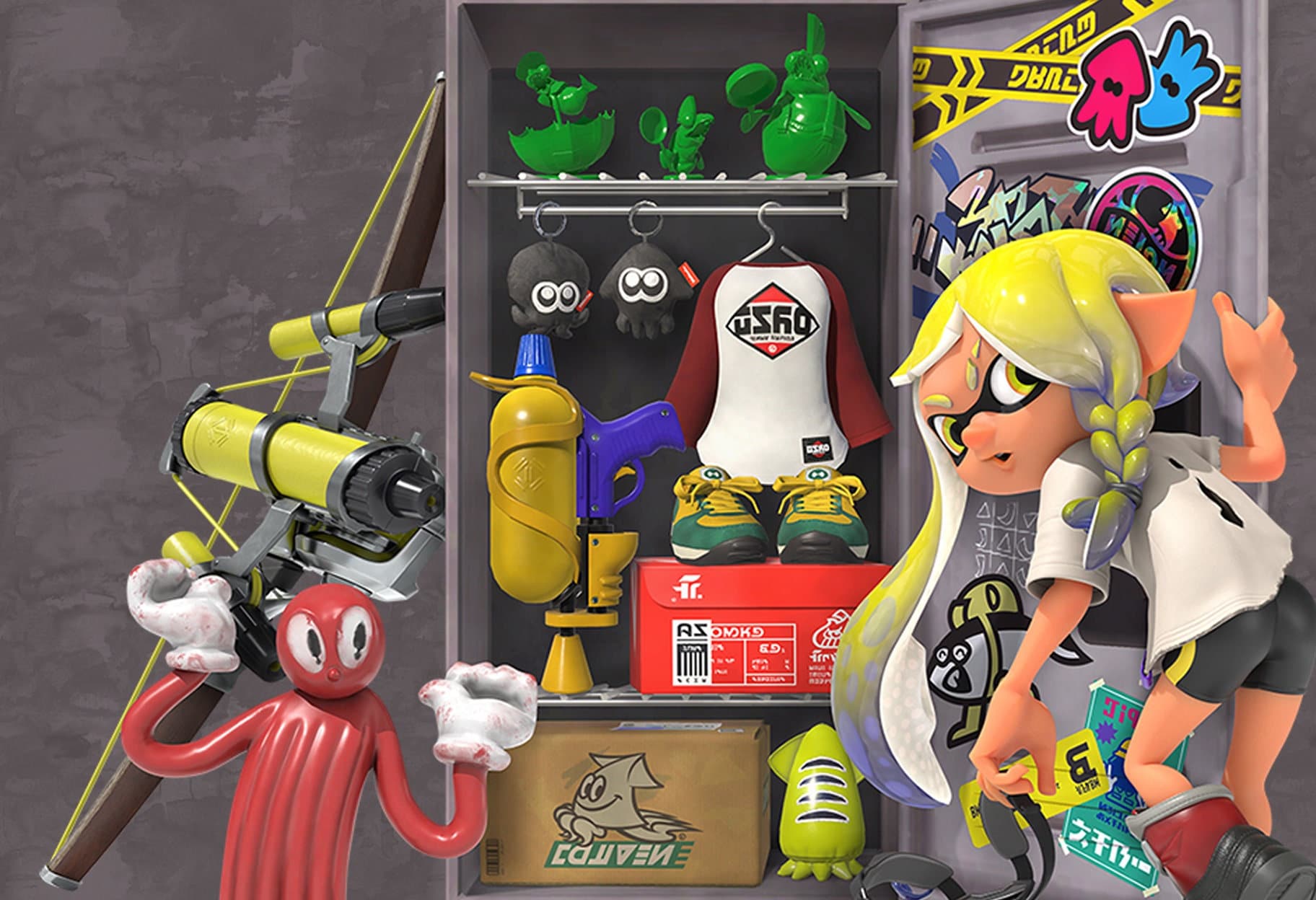 スプラトゥーン3 ロッカー - ポスター 13x19 - Etsy 日本