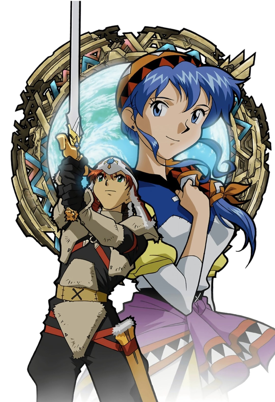 Lunar Silver Star Story Alex and Luna - JRPG Poster 13x19 - Etsy
