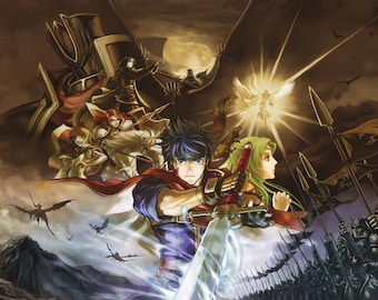 ファイアーエムブレムif: カミラとヒノカ - ポスター 13x19