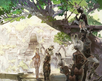 Final Fantasy XII Viera of Eruyt Village - JRPG - Poster 13x19 - Etsy