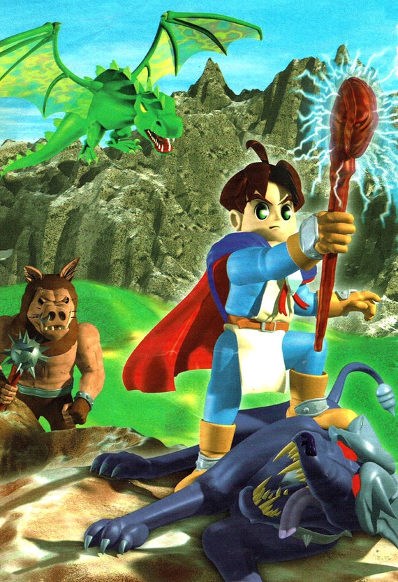 Quest 64 - Nintendo - Poster 13x19 - Etsy