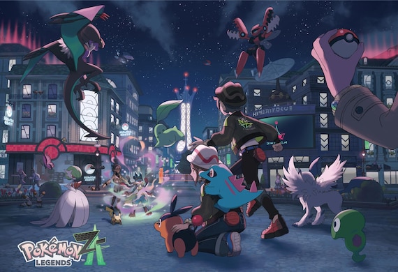 Pokemon Legends Z-A - Poster 13 X 19 - Etsy