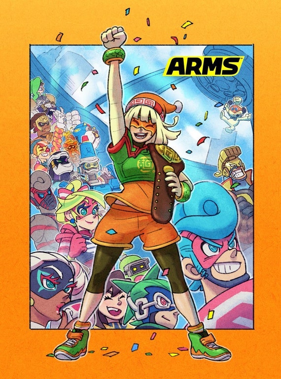 MSM ポスター ミンミンビクトリー！ ARMS / スマッシュブラザーズ - ポスター