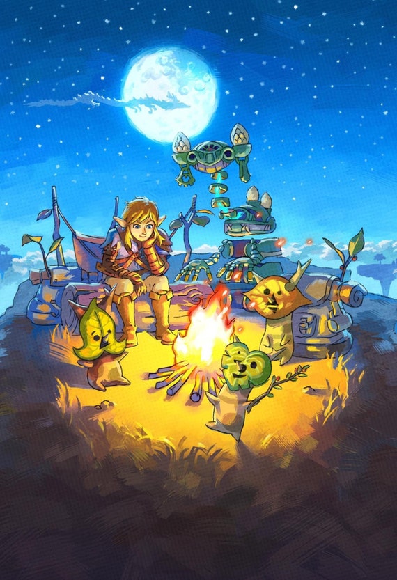 ゼルダの伝説 ティアーズ オブ ザ キングダム - コログの焚き火