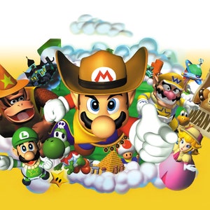 Mario Party 2 - Nintendo 64 Poster 13x19