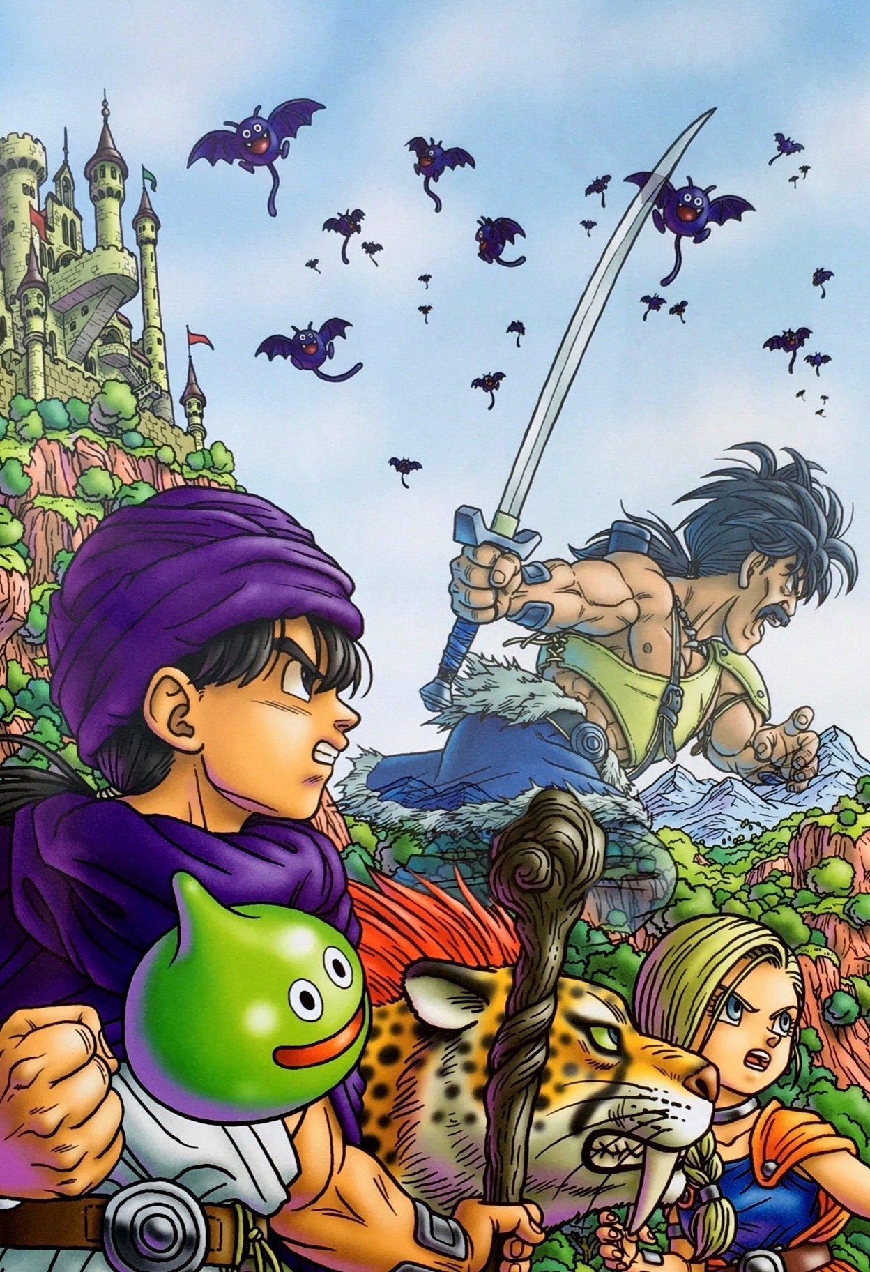 Guia de pedido de relógio rápido e fácil para a série de anime Dragon Quest