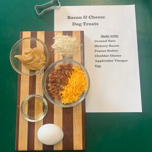 Bacon and Cheese Dog Treats