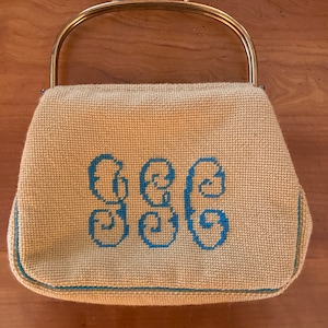 Bolso/cartera con cierre vintage, elegante y con estilo, hecho a medida