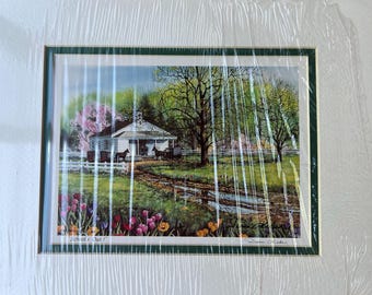 School’s Out - Vintage Watercolor Art Print by Diane Phelan