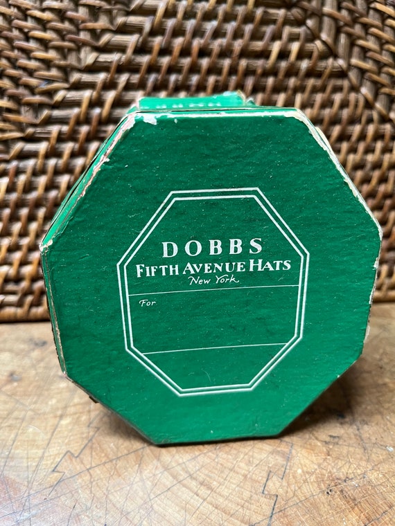 Vintage Dobbs salesman sample hat in box