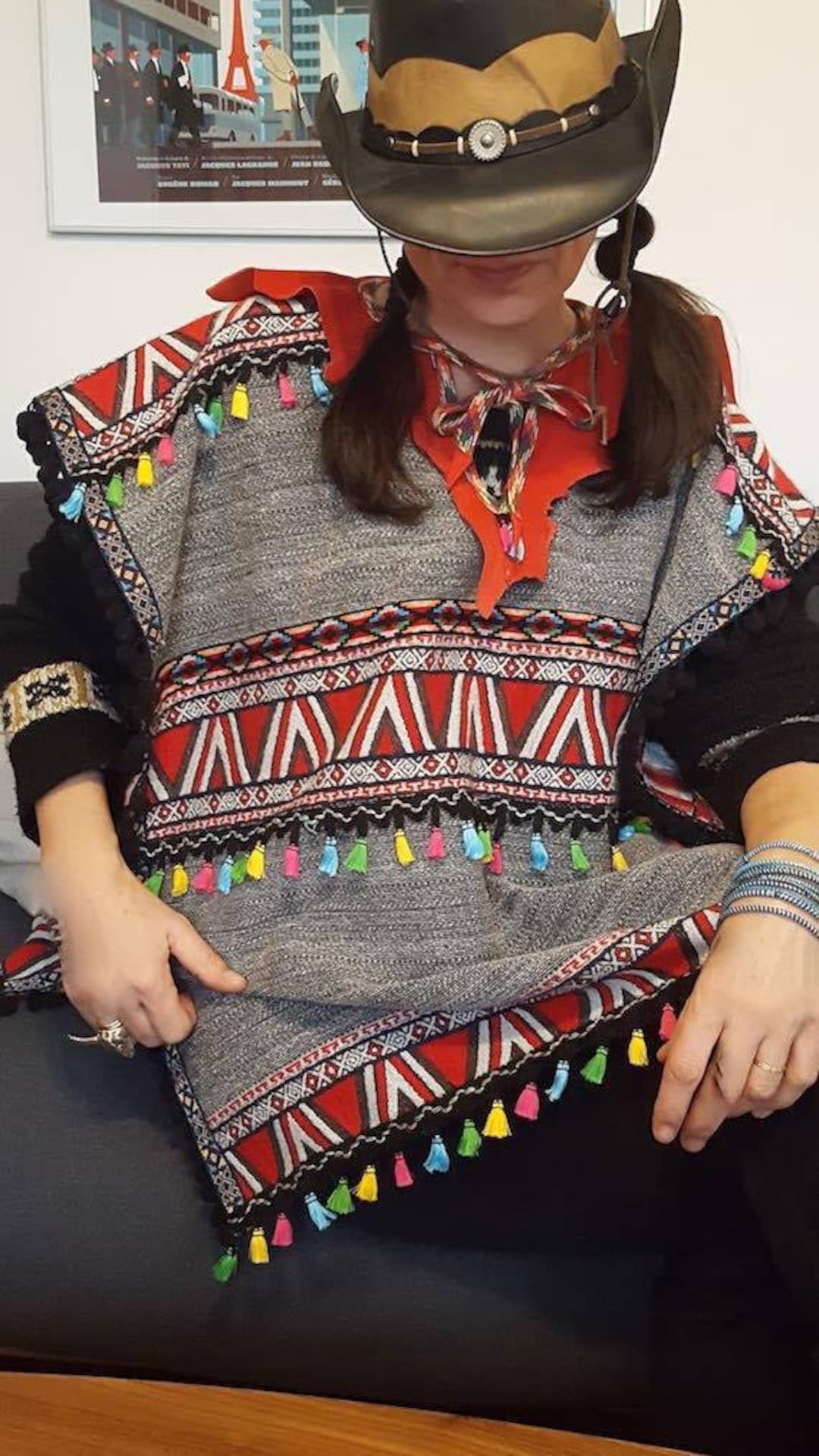 Poncho Lungo Malia