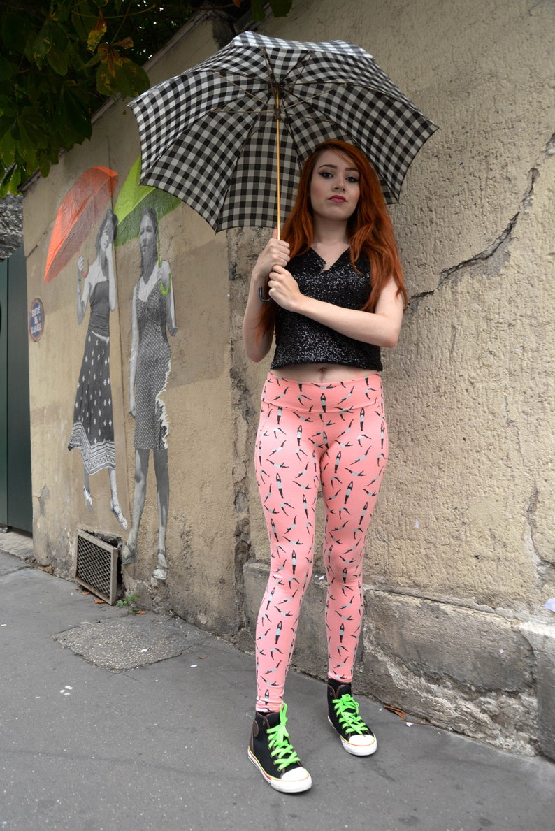 LEGGING SWIMMY imprimé Nageuse . Frais de port offert pour la France pour le 1er achat image 7