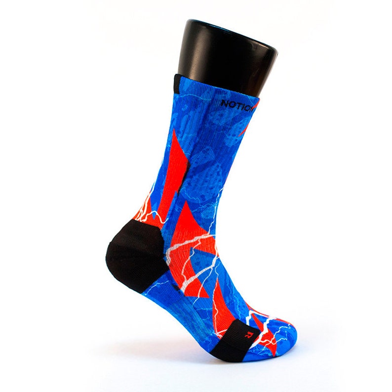 Custom NIke Elite or Notion Socks OKC Thunders Etsy