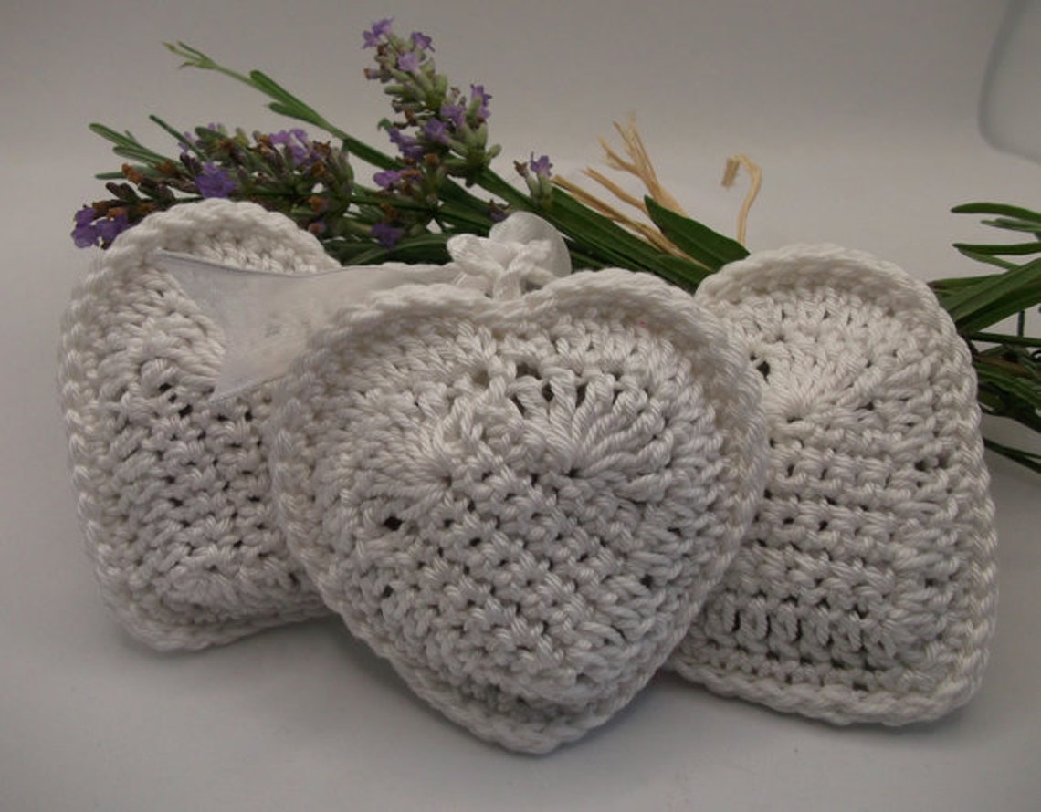Crochet Sachets de lavande ensemble de 3 sacs de lavande Etsy