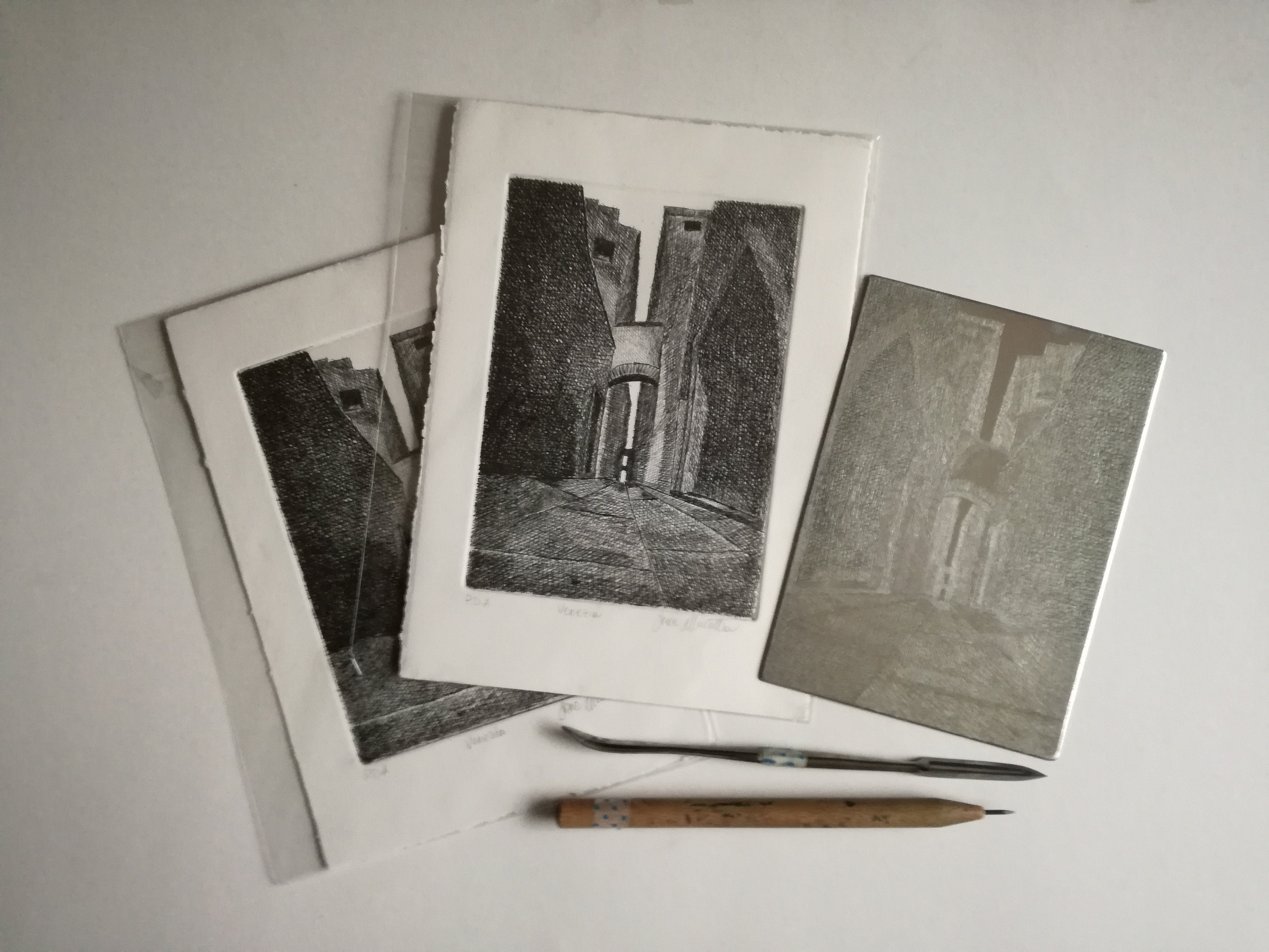Venice - Zinc matrix print