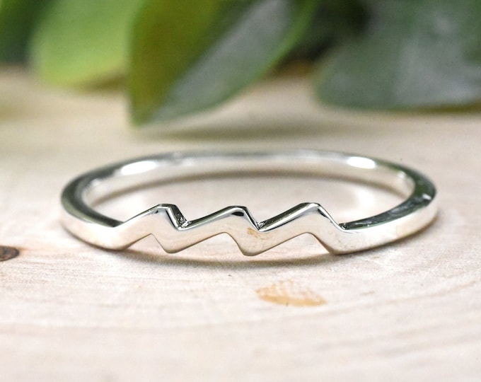 Zodiac Sign Ring, Aquarius Ring, Star Signs Ring, Birth Date Ring, Aquarius Zodiac Sign Ring, Water Bearer, Astrology Ring, Zodiac Gift