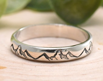 Buy For Less 925 Sterling Silver Mountain Ring Buy For Less 925 Sterling Silver Mountain Ring