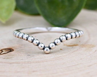 Antiqued Stacking Bali Wave Ring .925 Sterling Silver Midi Band Sizes 3-10 NEW E - Foto 11