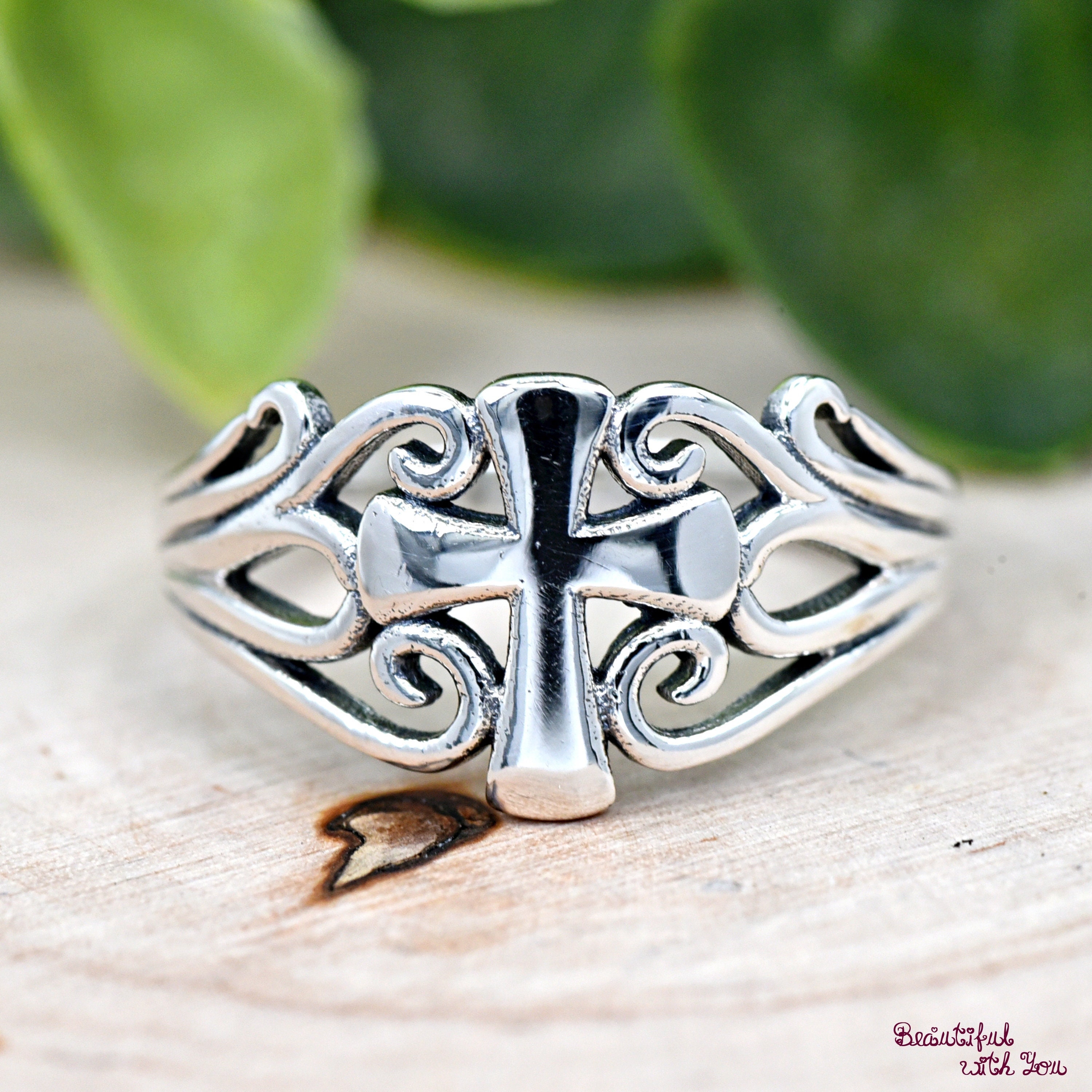 SILVER925 CROSS DESIGN RING/シルバー/リング SILVER925 CROSS DESIGN RING⁄シルバー⁄リング ゴシック クロス リング