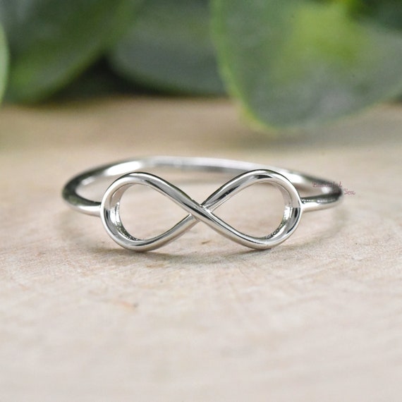 Details about   Infinity-Inspired Rope Ring In Sterling Silver