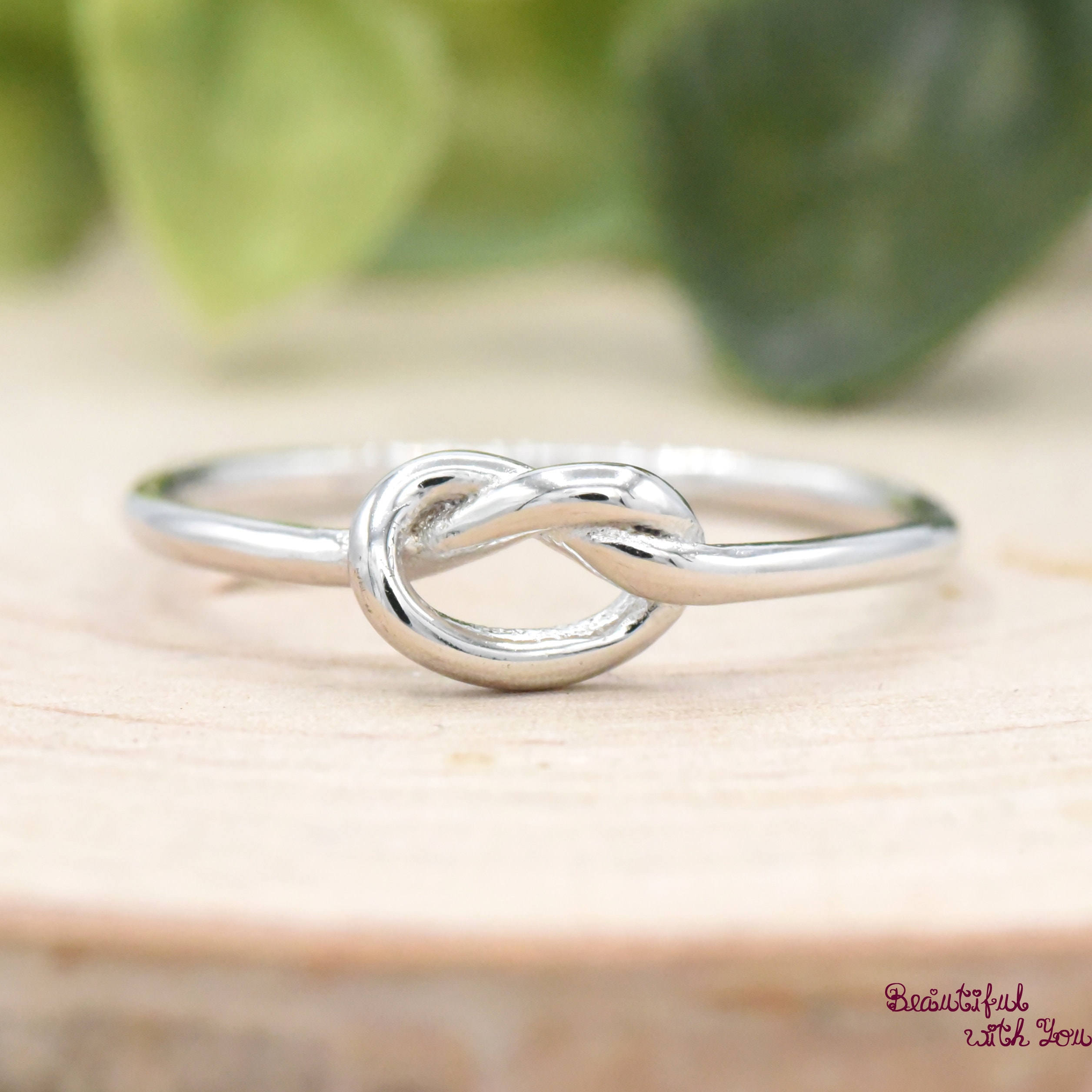 True lovers cheap knot ring