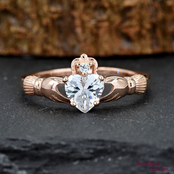 Irish promise ring claddagh outlet