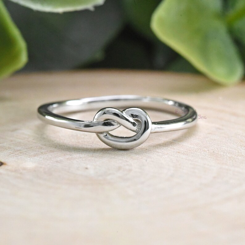 Knot Ring the Knot Promise Ring Love Knot Ring Knot Ring Etsy