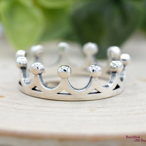 Simple Cute Crown Ring, Girls Womens Crown Princess Tiara  display picture 1