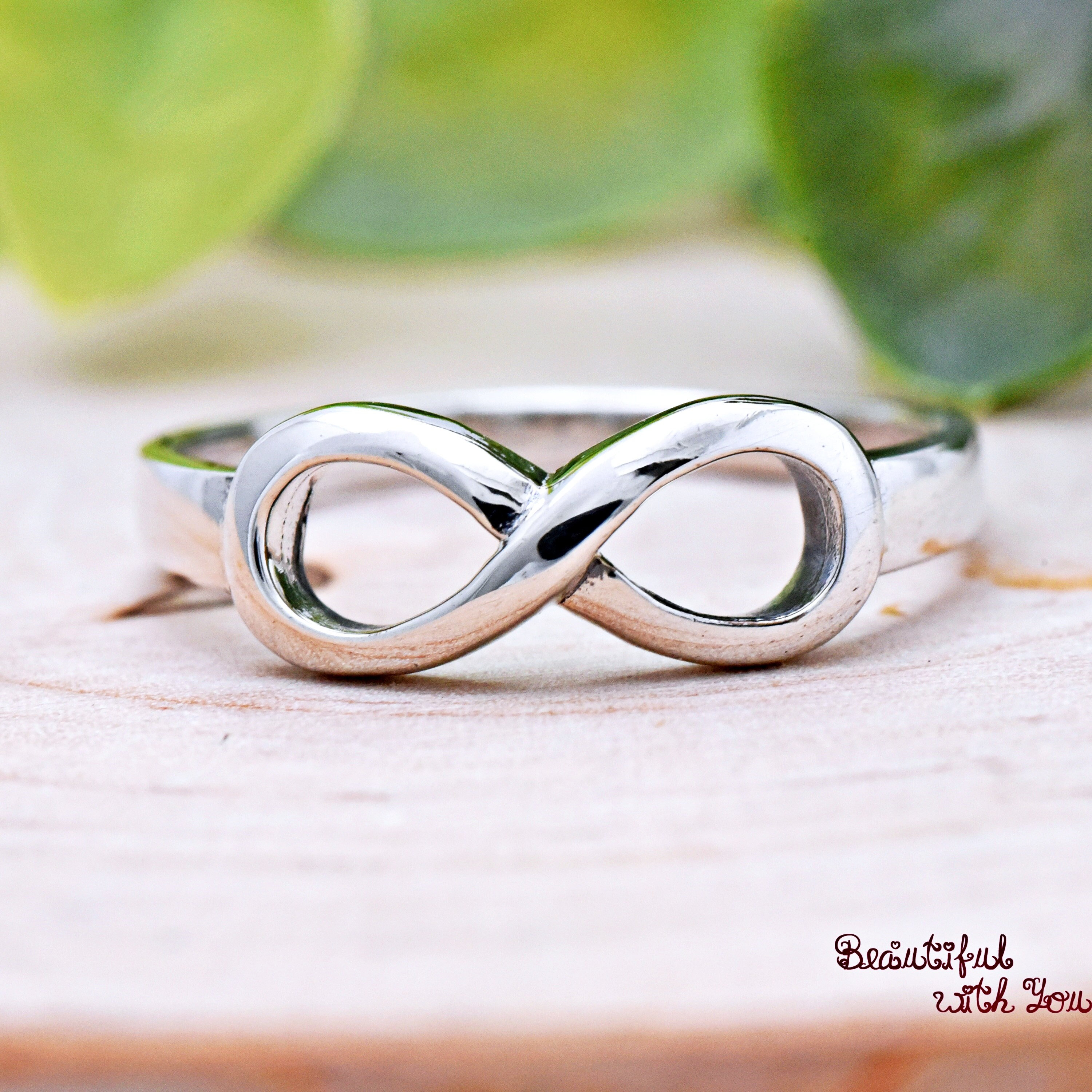 Infinity Ring — JED Collections sterling silver infinity ring