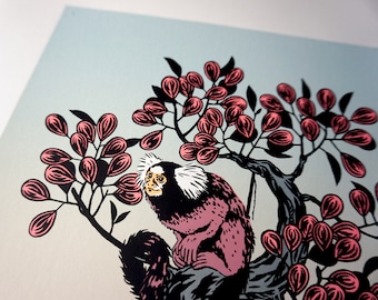 Gleichklang - ist eine original Siebdruck Grafik